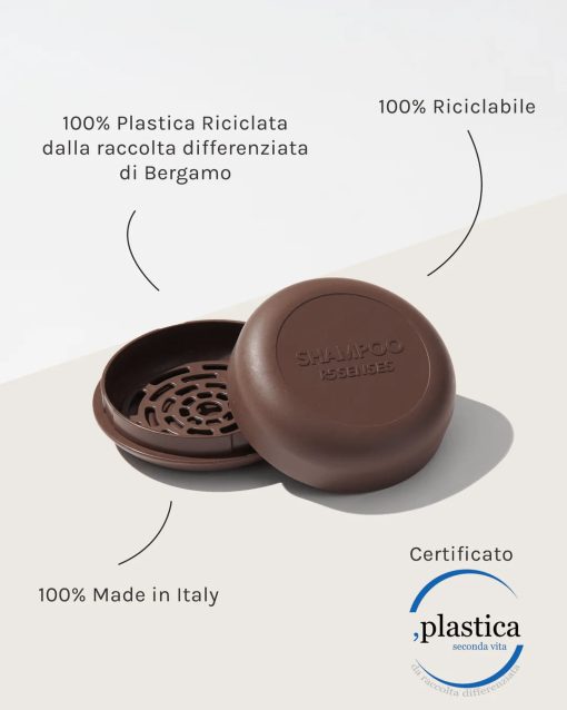 Kit 2 x Shampoo Idratante Solido + 1 porta shampoo - immagine 7