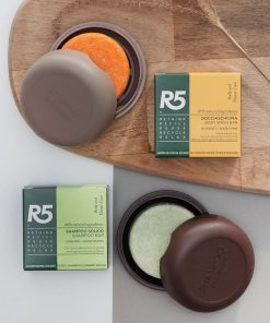 Kit Shampoo solido + Docciaschiuma solido + 2 Porta sapone