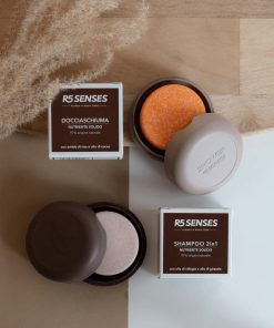 Kit Shampoo 2 in 1 + Docciaschiuma Solidi + 2 Porta saponi