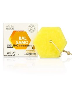 Balsamo solido rinforzante illuminante - 64 g | Officina Naturae