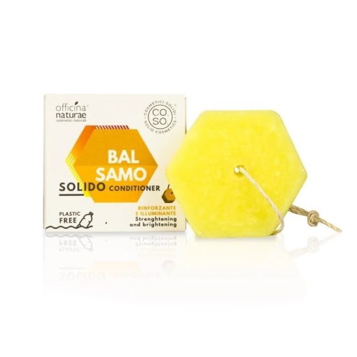 Balsamo solido rinforzante illuminante - 64 g | Officina Naturae
