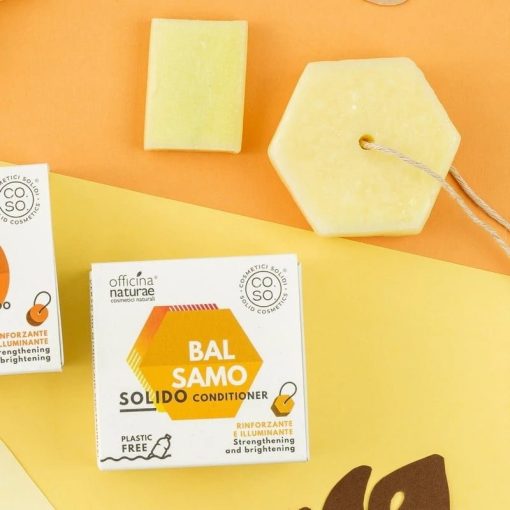 Balsamo solido rinforzante illuminante - 64 g | Officina Naturae - immagine 2