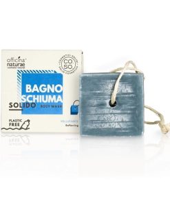 Bagnoschiuma solido effetto vellutante - 64g | Officina Naturae