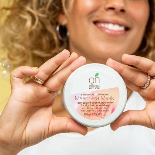 Maschera nutriente per capelli secchi | 150 ml | Officina Naturae - immagine 5