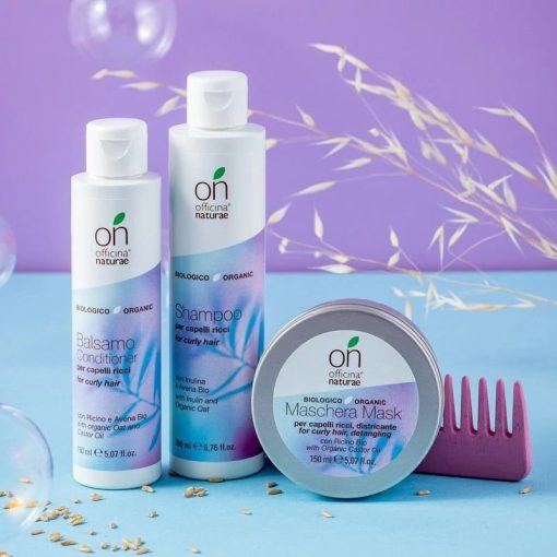 Maschera districante per capelli ricci | 150 ml | Officina Naturae - immagine 3
