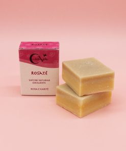 Sapone Idratante Nutriente con Burro di Karité - Rosatè 100g I Chiva