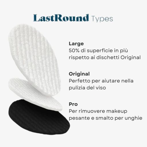Dischetti di cotone riutilizzabili x 7 | LastRound Original - immagine 7