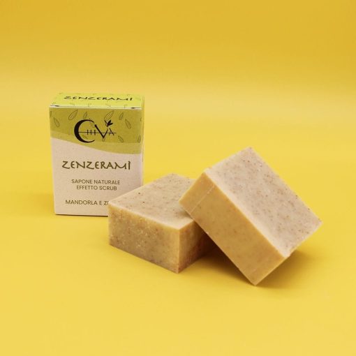 Scrub Naturale Sapone Esfoliante Zenzeramì 100g I Chiva