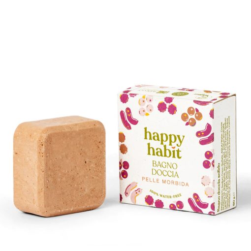 Bagno Doccia Pelle Morbida solido | Happy Habit