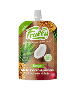 Frutta Frullata Mela Ananas Cocco Biologico