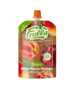 Frutta Frullata Mela Pesca Mango Biologico