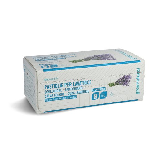 GreenTabs Lavatrice Lavanda 24 pastiglie | Greenatural