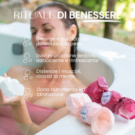 Caramella Bomba Da Bagno CIOCCOLATO GIANDUIA I Senso Naturale - immagine 4