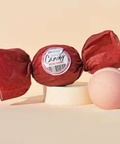 Caramella Bomba Da Bagno ROSSO DIVINO I Senso Naturale