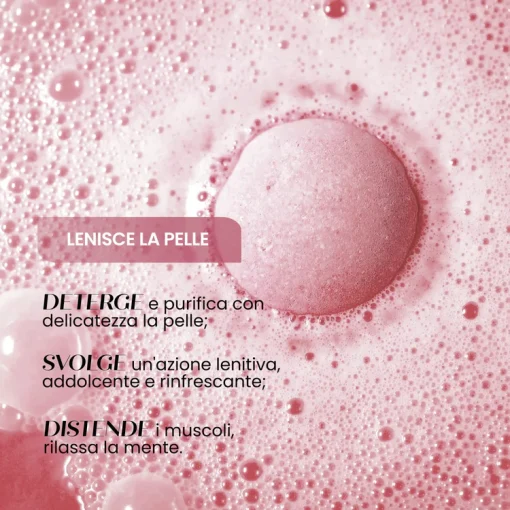 Caramella Bomba Da Bagno ROSSO DIVINO I Senso Naturale - immagine 2