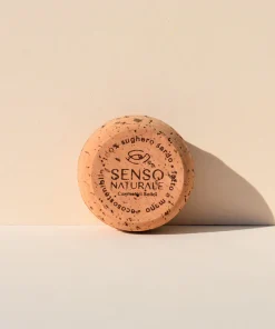 Contenitore in sughero VERGINE PICCOLO porta SIERO VISO solido I Senso Naturale