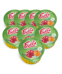 Polpa di frutta Mela Albicocca - Pack 18 pezzi