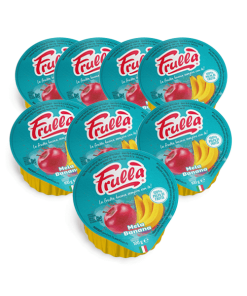 Polpa di frutta Mela Banana - Pack 18 pezzi