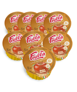 Polpa di frutta Mela Cotta - Pack 18 pezzi