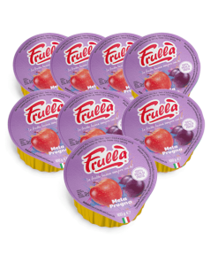 Polpa di frutta Mela Prugna - Pack 18 pezzi