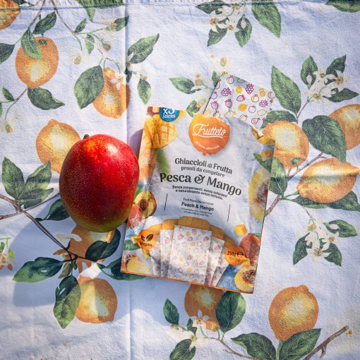 Ghiaccioli Frutteto 100% Frutta busta multipack 5 pezzi gusto Pesca&Mango - immagine 2