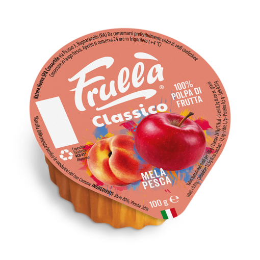 Polpa di frutta Mela Pesca - Pack 18 pezzi - immagine 2