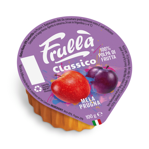 Polpa di frutta Mela Prugna - Pack 18 pezzi - immagine 2