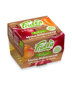 Polpa di Frutta Mela Albicocca Biologico - 2x100g