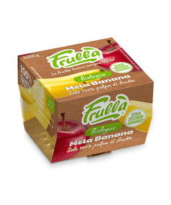 Polpa di Frutta Mela Banana Biologico - 2x100g