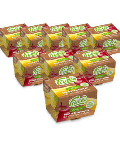 Polpa di Frutta Mela Banana Biologico - 2x100g - Pack 12 pezzi