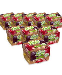 Polpa di Frutta Mela Prugna Biologico - 2x100g - Pack 12 pezzi
