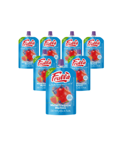 Frutta frullata Mela Fragola Mirtilli - Pack 18 pezzi