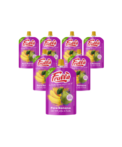 Frutta frullata Pera Banana - Pack 18 pezzi