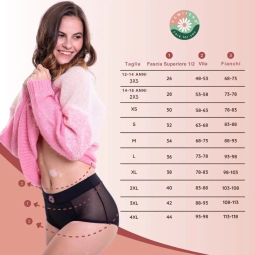 Costume Mestruale Maja Flusso Moderato I Femieko - immagine 6