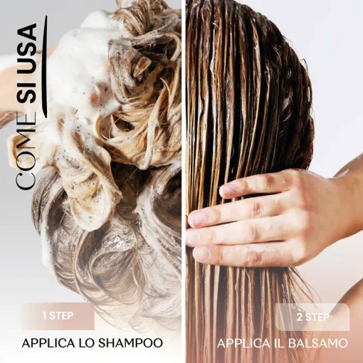 Fito Shampoo e Balsamo Solido NUTRIENTE - 2 in 1 per Capelli Secchi I Senso Naturale - immagine 5