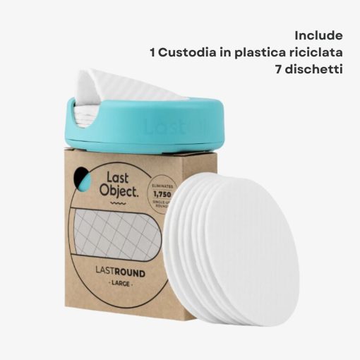Dischetti grandi di cotone riutilizzabili x 7  | LastRound Large - immagine 2