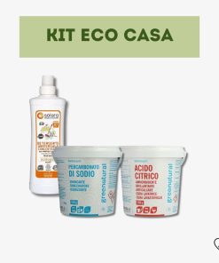 KIT ECO CASA | Detergente universale, Percarbonato di sodio, Acido citrico
