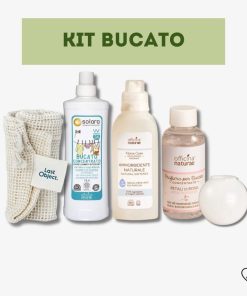 KIT BUCATO | Detersivo, Ammorbidente, Pallina dosatrice, Profumatore, Sacchetto