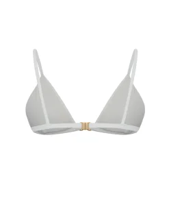 Alternative view of Riviera Top Bikini Triangolo Off White