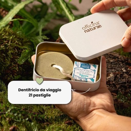 Kit Shampoo Solido e Dentifricio in Pastiglie I Officina Naturae - immagine 4