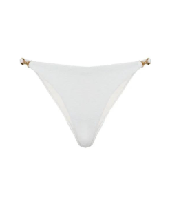 Alternative view of Riviera Bikini Bottom arricciato sul retro Off White