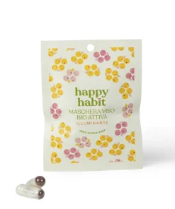 Maschera Viso Bio Attiva Illuminante | 2 Capsule | Happy Habit