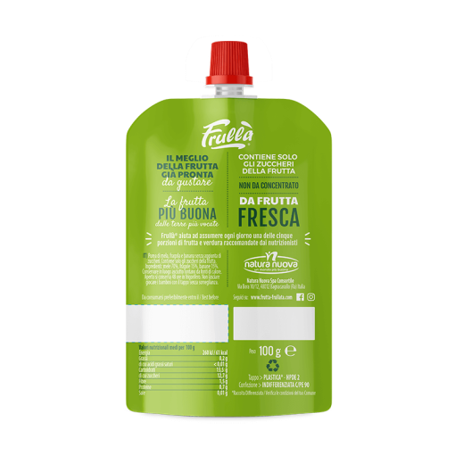 Frutta Frullata Mela Fragola Banana - immagine 2