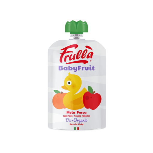 Baby Fruit Mela Pesca Biologico