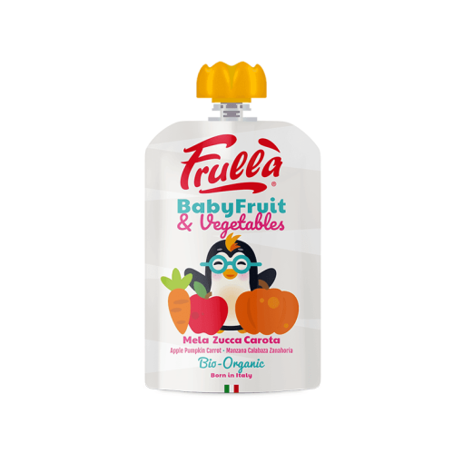 Baby Fruit Mela Zucca Carota Biologico
