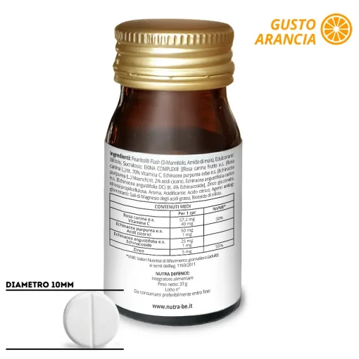 NUTRA DEFENCE per sistema immunitario | 60 compresse | Vegan - immagine 2