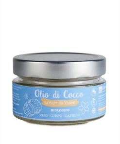 Olio di Cocco ai fiori di Tiarè Biologico I La Saponaria