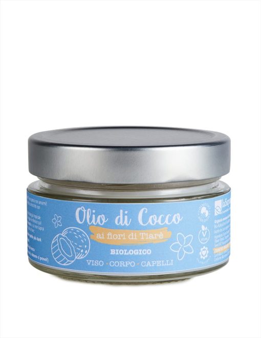 Olio di Cocco ai fiori di Tiarè Biologico I La Saponaria