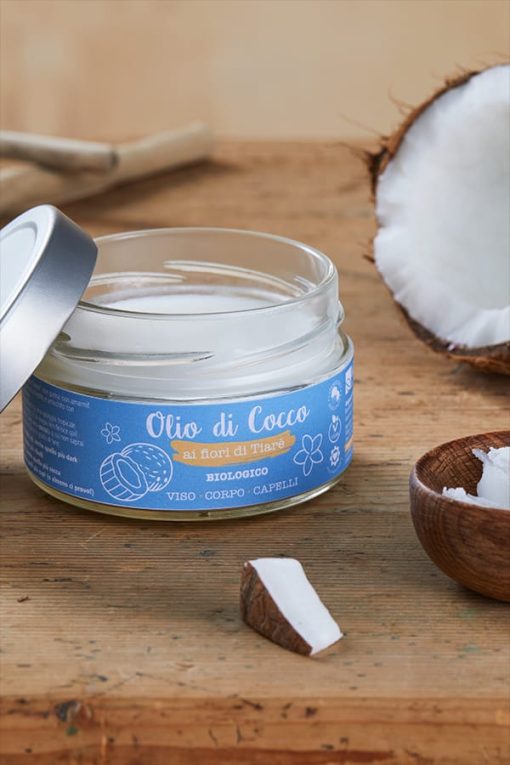 Olio di Cocco ai fiori di Tiarè Biologico I La Saponaria - immagine 2