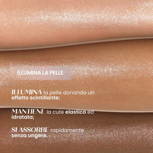 Olio Corpo Solido CRYSTAL GLOW - Crema Illuminante I Senso Naturale - immagine 2